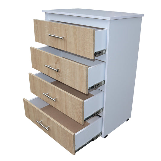 Comoda Moderna 4 Cajones Full Station