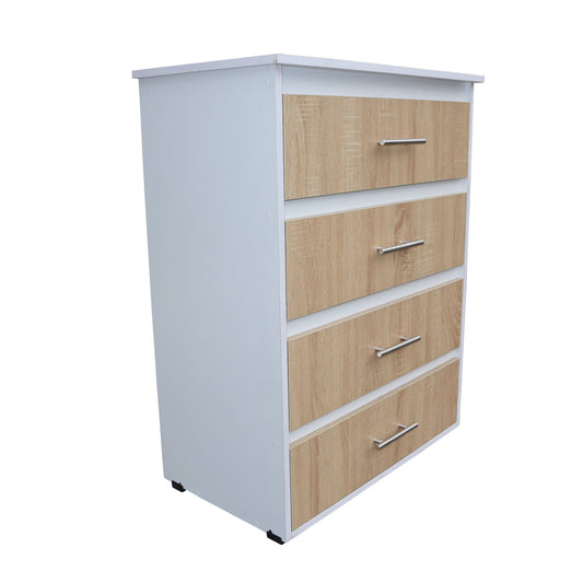 Comoda Moderna 4 Cajones Full Station