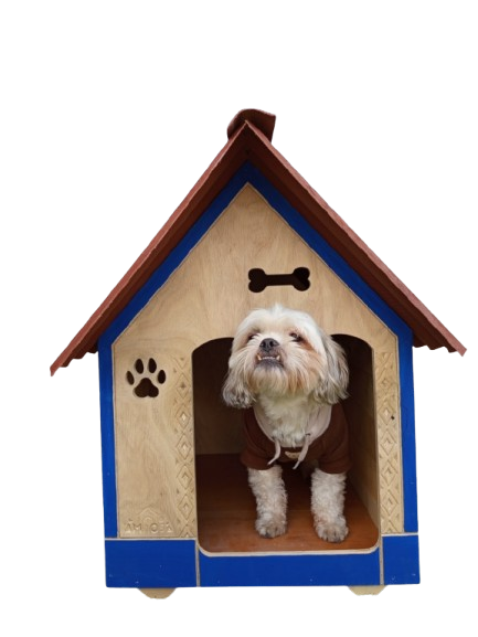 Casa De Madera Para Perros Pequeños