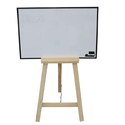 Pizarra Tablero Acrilico Liso Borrable 80X60 Con Tripode