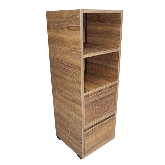 Mueble Organizador Compacto 4 Niveles con Cajones