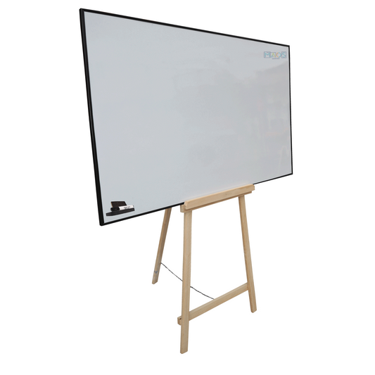 Pizarra Tablero Acrilico Cuadricula Borrable 120X160 Con Tripode