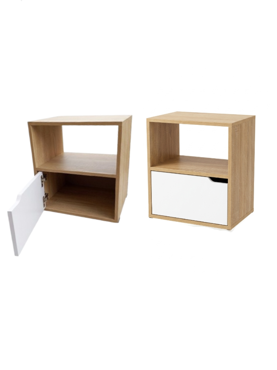 Mesa De Noche Nochero 1 Cajon