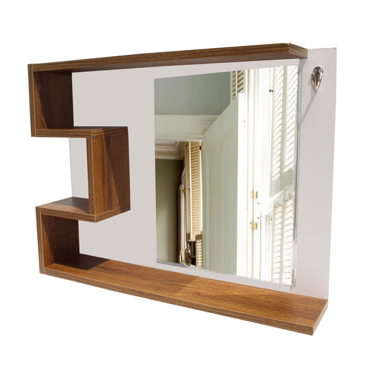 Mueble Gabinete Flotante Para Baño Espejo Fijo