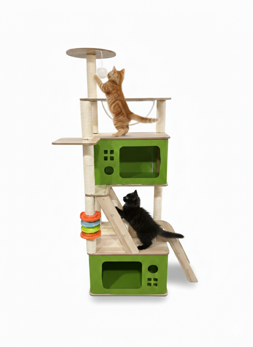 Gimnasio Torre Para Gatos Desarmable Anubis