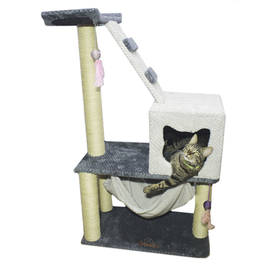 Gimnasio Arbol Rascador  Para Gato Mediano