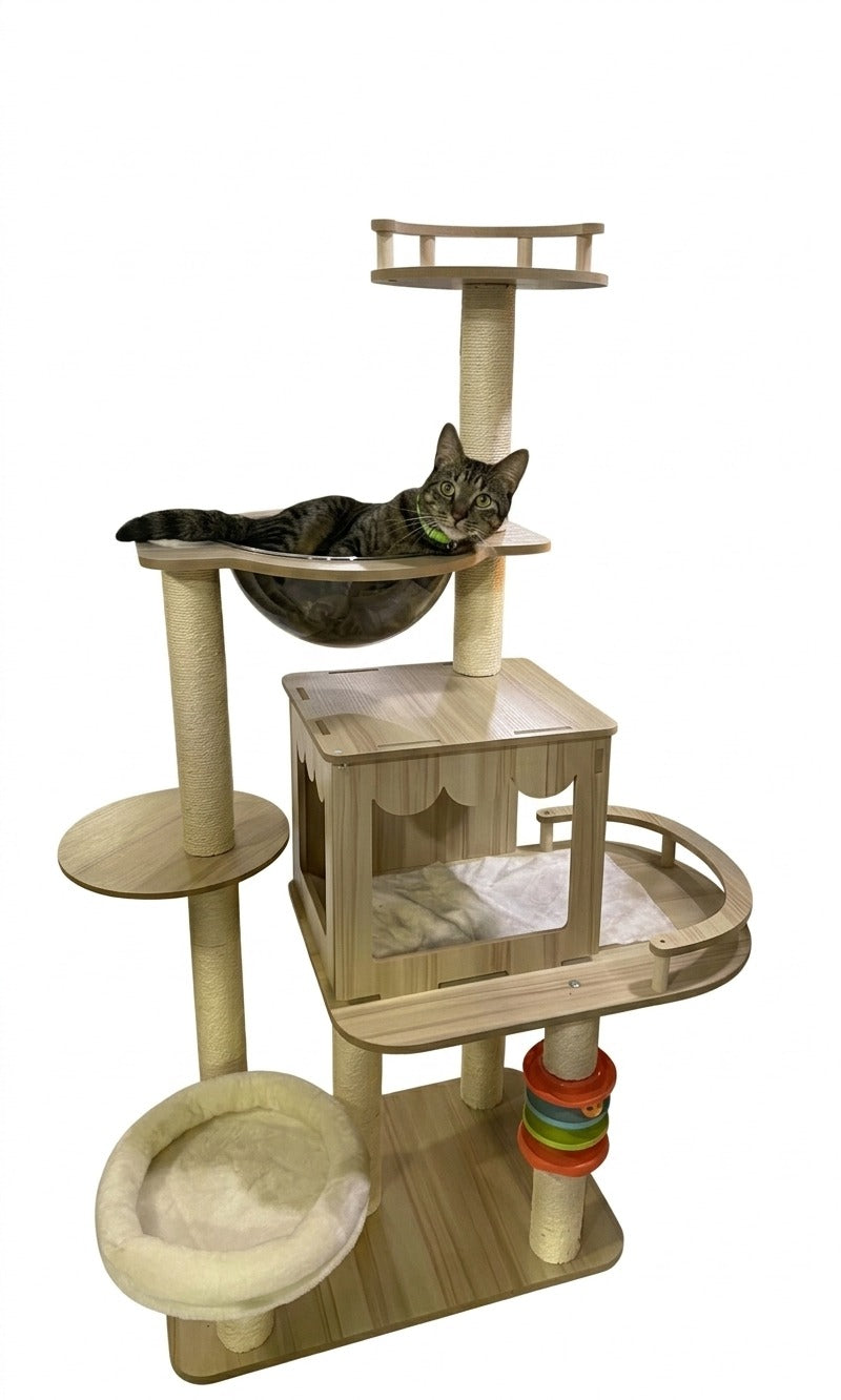 Gimnasio Arbol Para Gatos Desarmable Kova