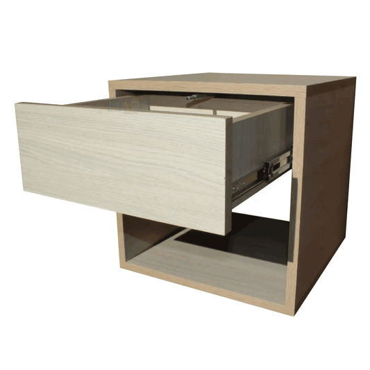 Mesa de noche tipo flotante