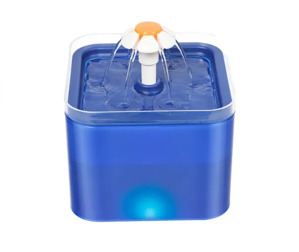 Fuente De Agua Con Luz Para Gatos