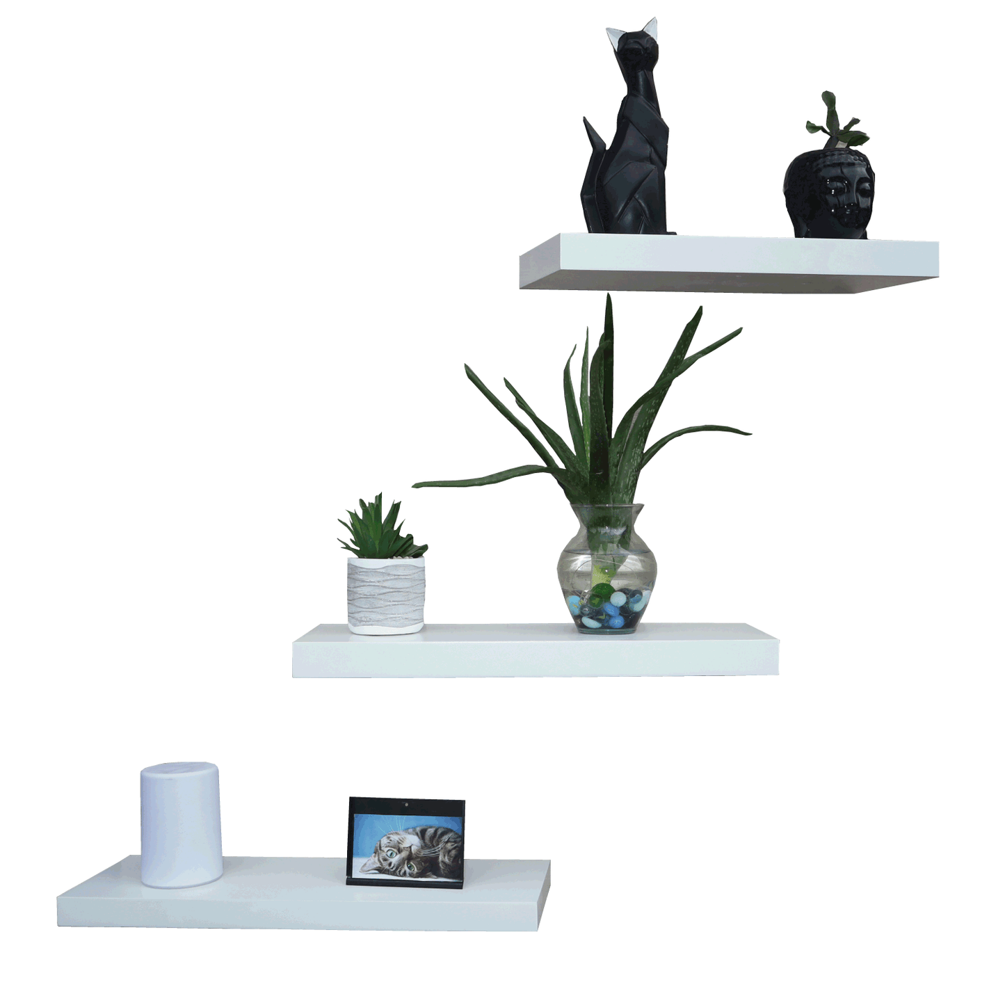 Set de Repisas Flotantes Minimalistas x3