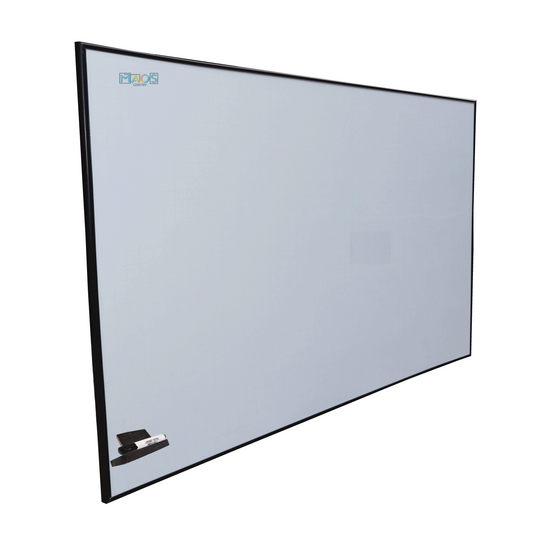 Pizarra Tablero Acrilico Cuadricula Borrable 120X240 Para Colgar