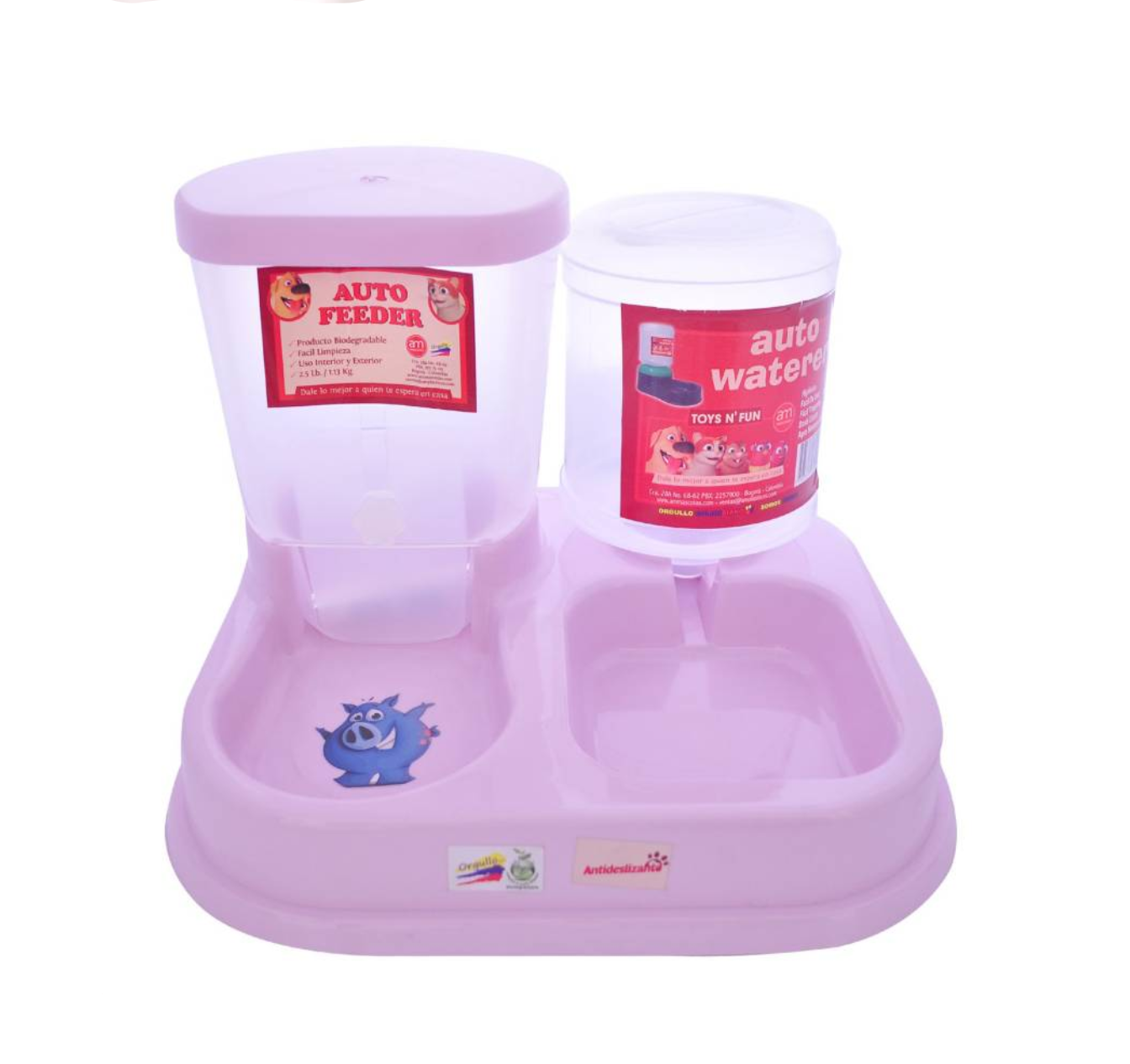 Dosificador Dispensador Doble Uso Para Perro