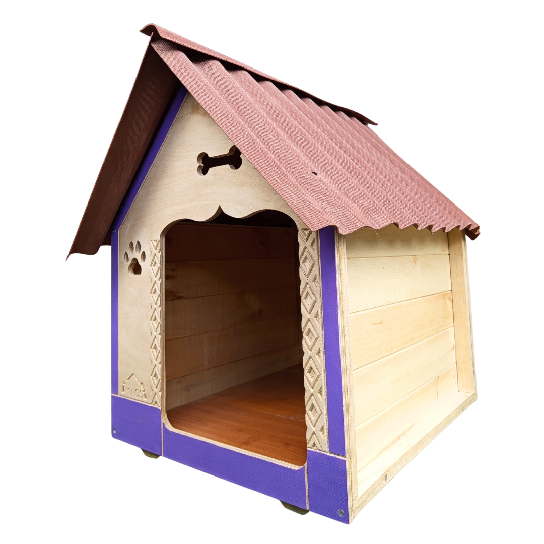 Casa De Madera Para Perros Medianos