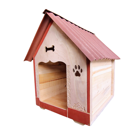 Casa De Madera Para Perros Grandes Jumbo