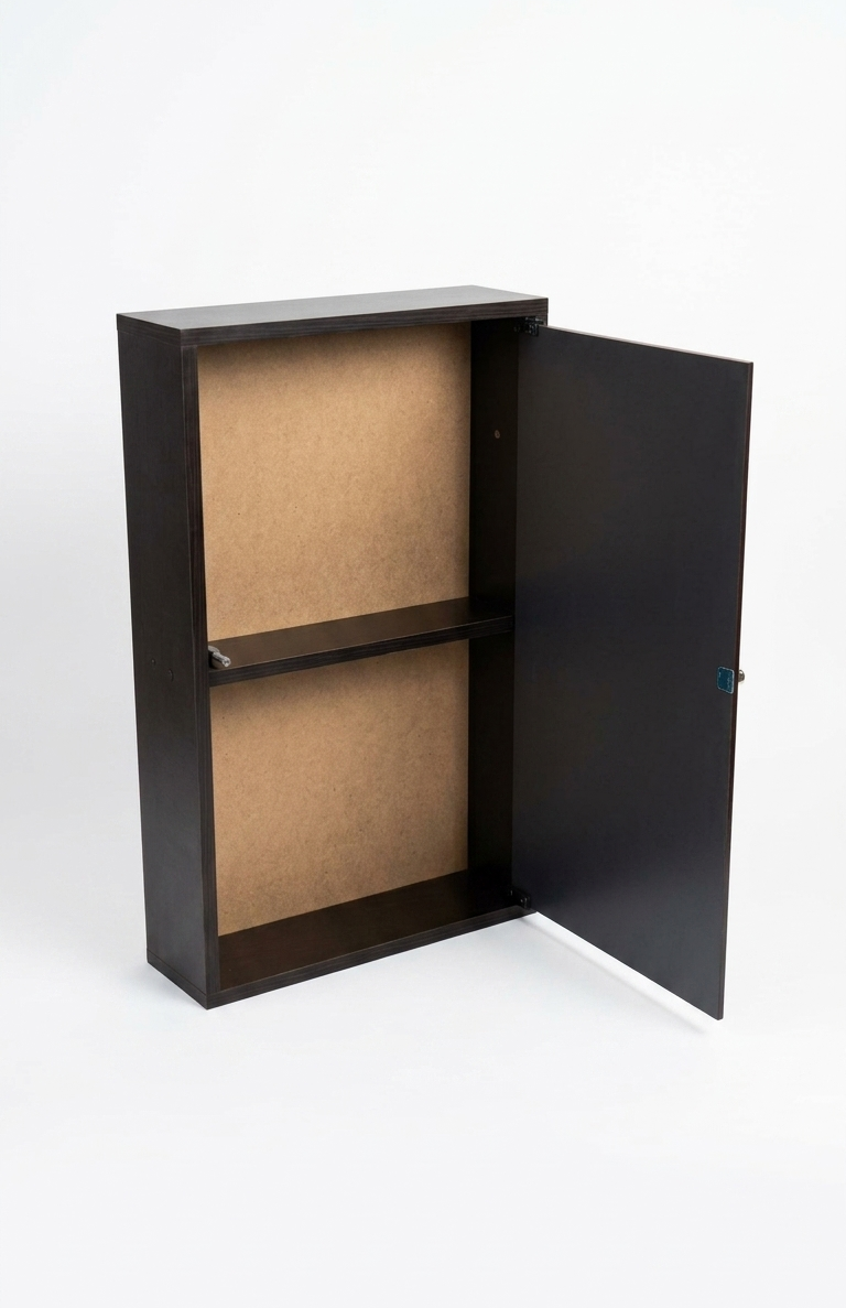 Mueble Gabinete Flotante Para Baño Espejo Fijo