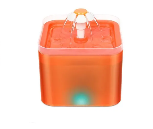 Fuente De Agua Con Luz Para Gatos