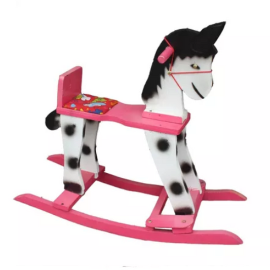 Caballito Mecedor De Madera Para Niños