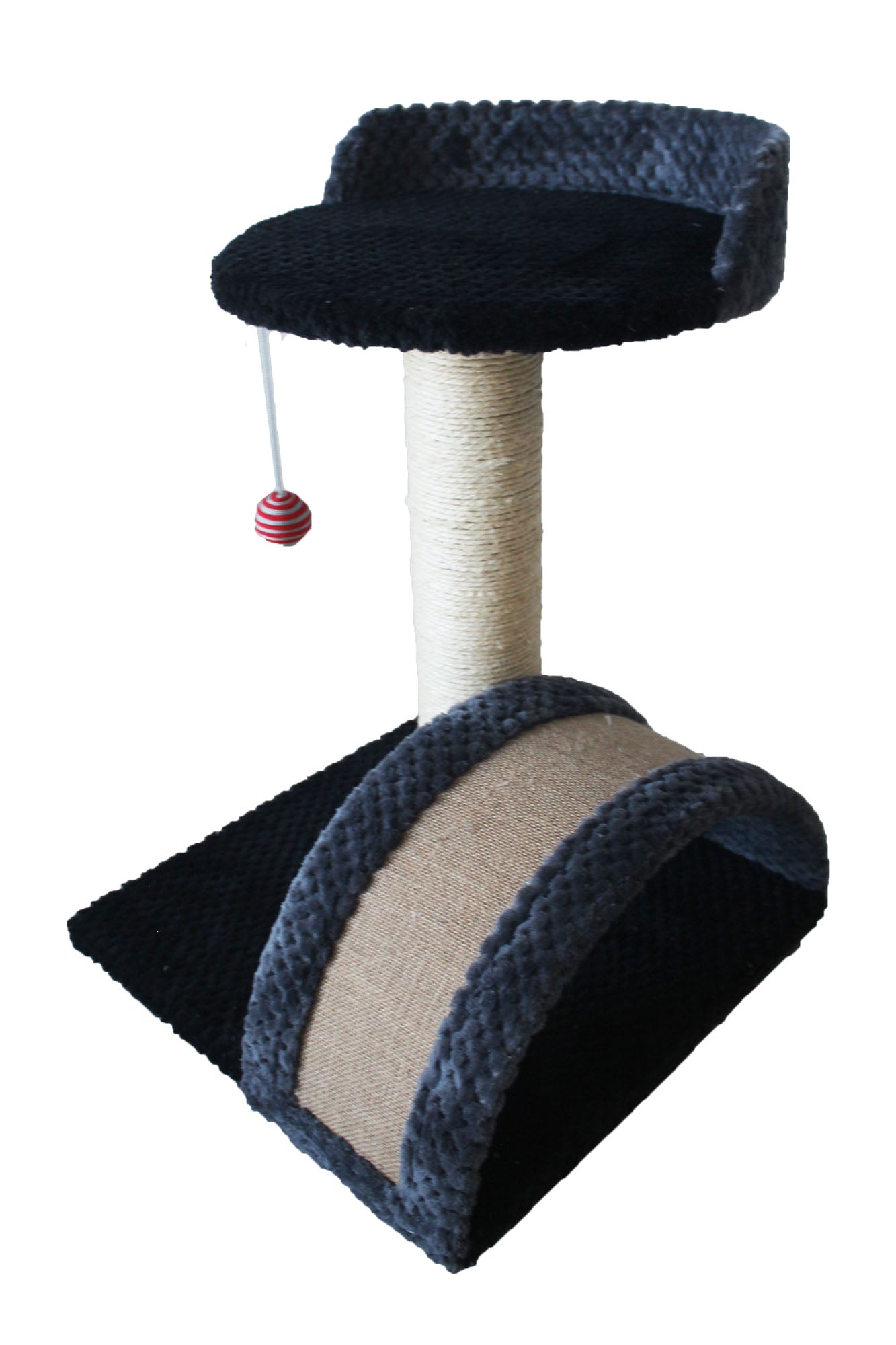 Rascador Acicalador Para Gatos Con Arco Malla