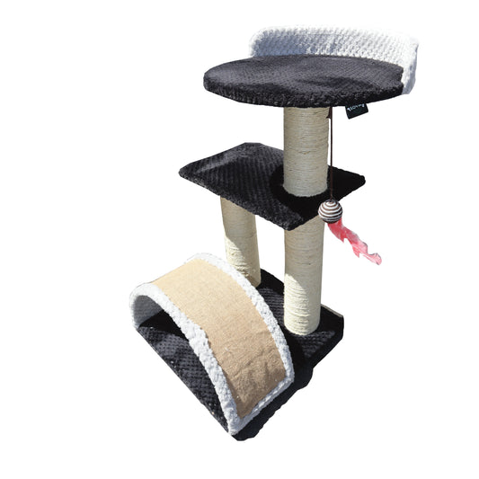 Gimnasio Torre Rascador Para Gatos Con Arco
