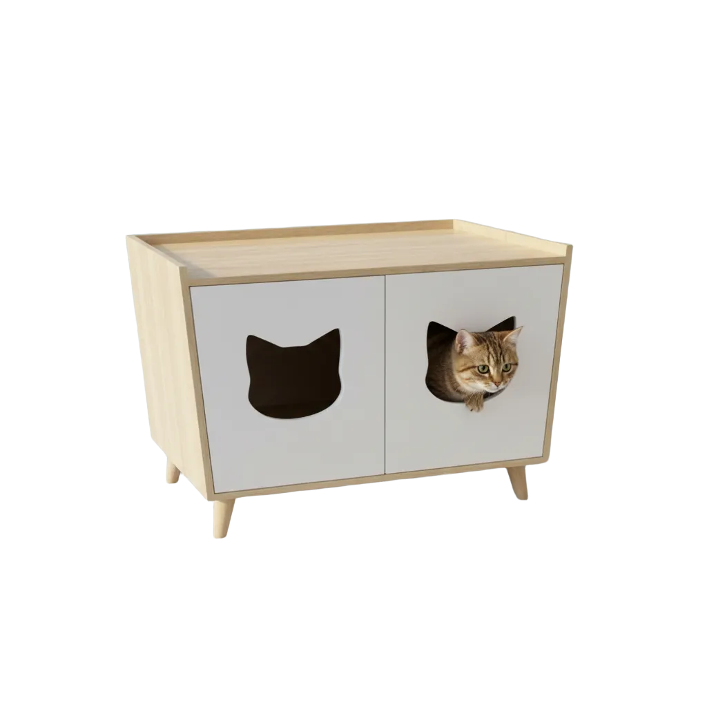 Mueble Para Arenero Patas En Madera
