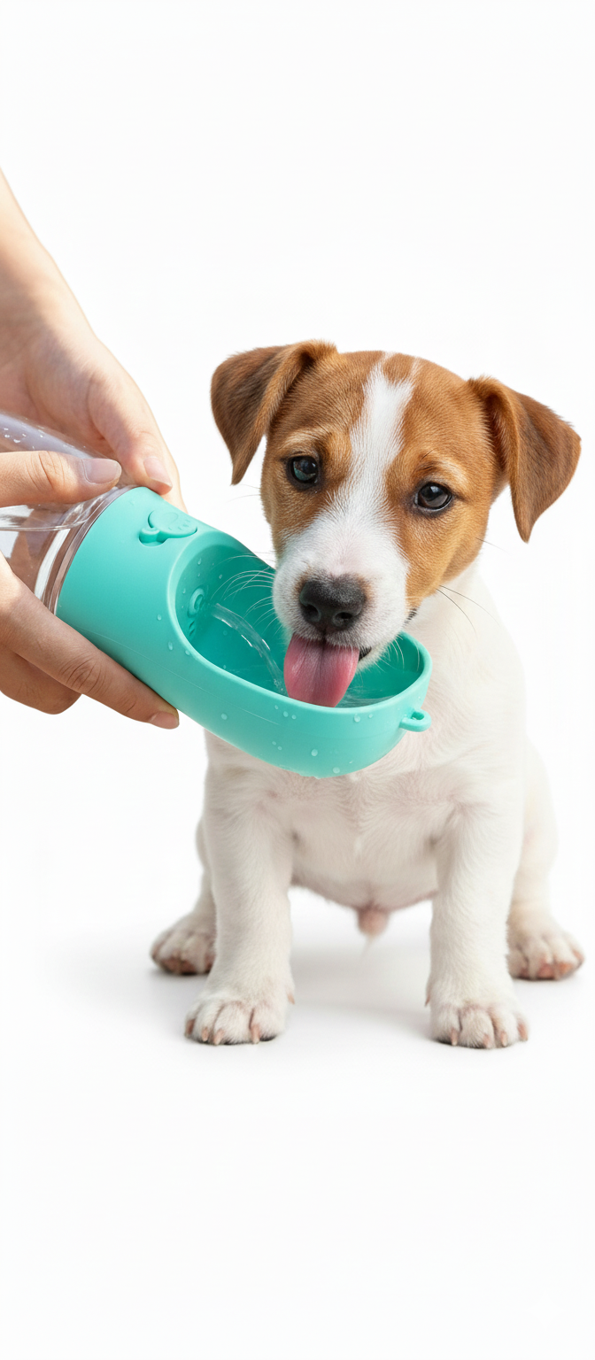 Bebedero Portátil para Perros y Gatos