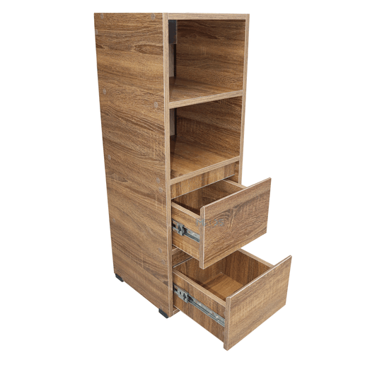 Mueble Organizador Compacto 4 Niveles con Cajones