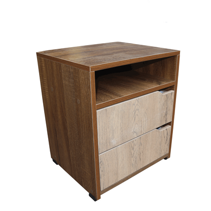 Mesa De Noche Nochero 2 Cajones