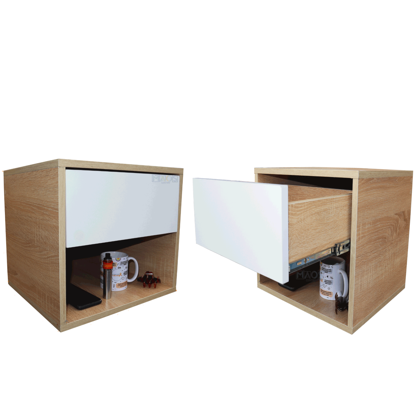 Mesa De Noche Nochero 1 Cajon