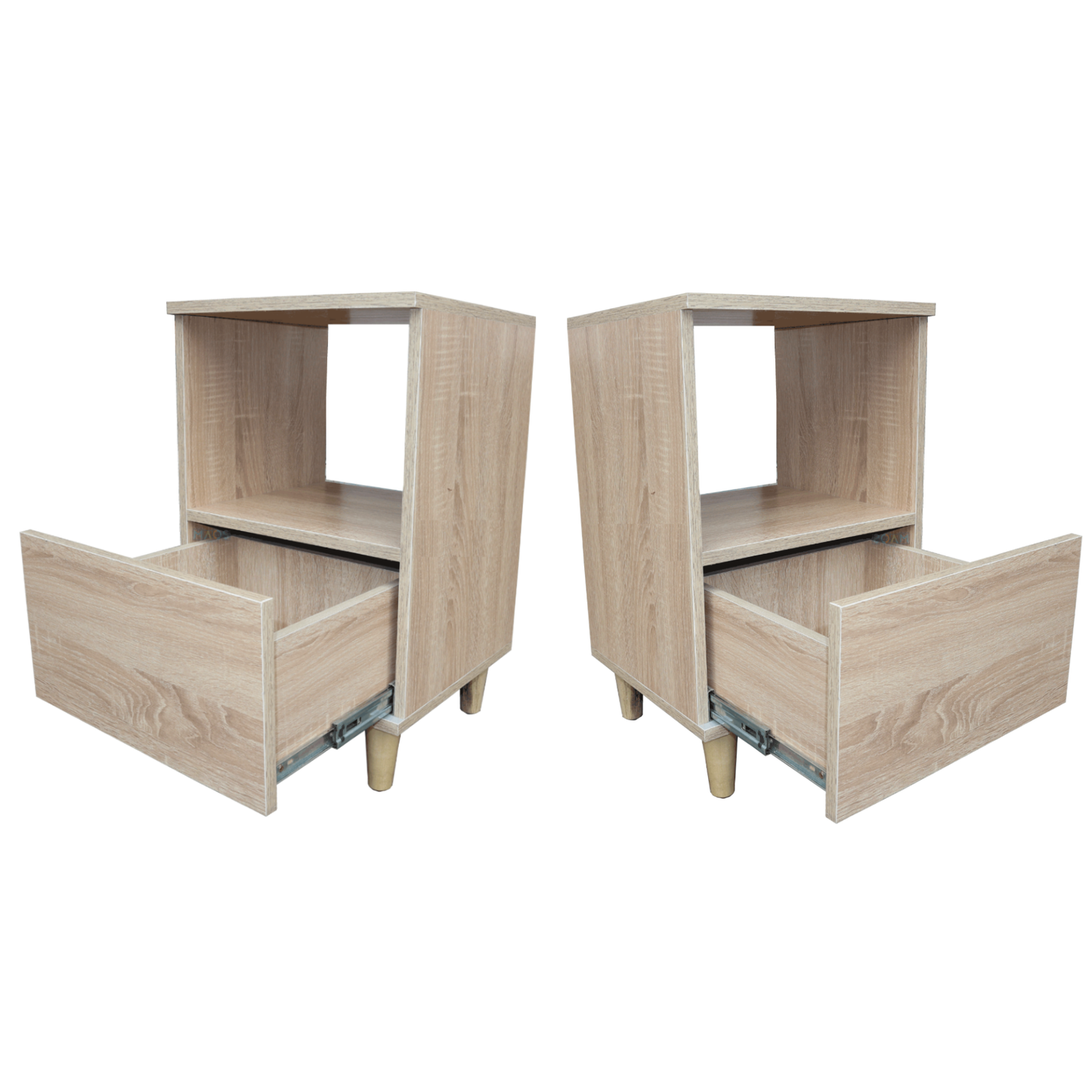 Mesa De Noche Nochero 1 Cajon