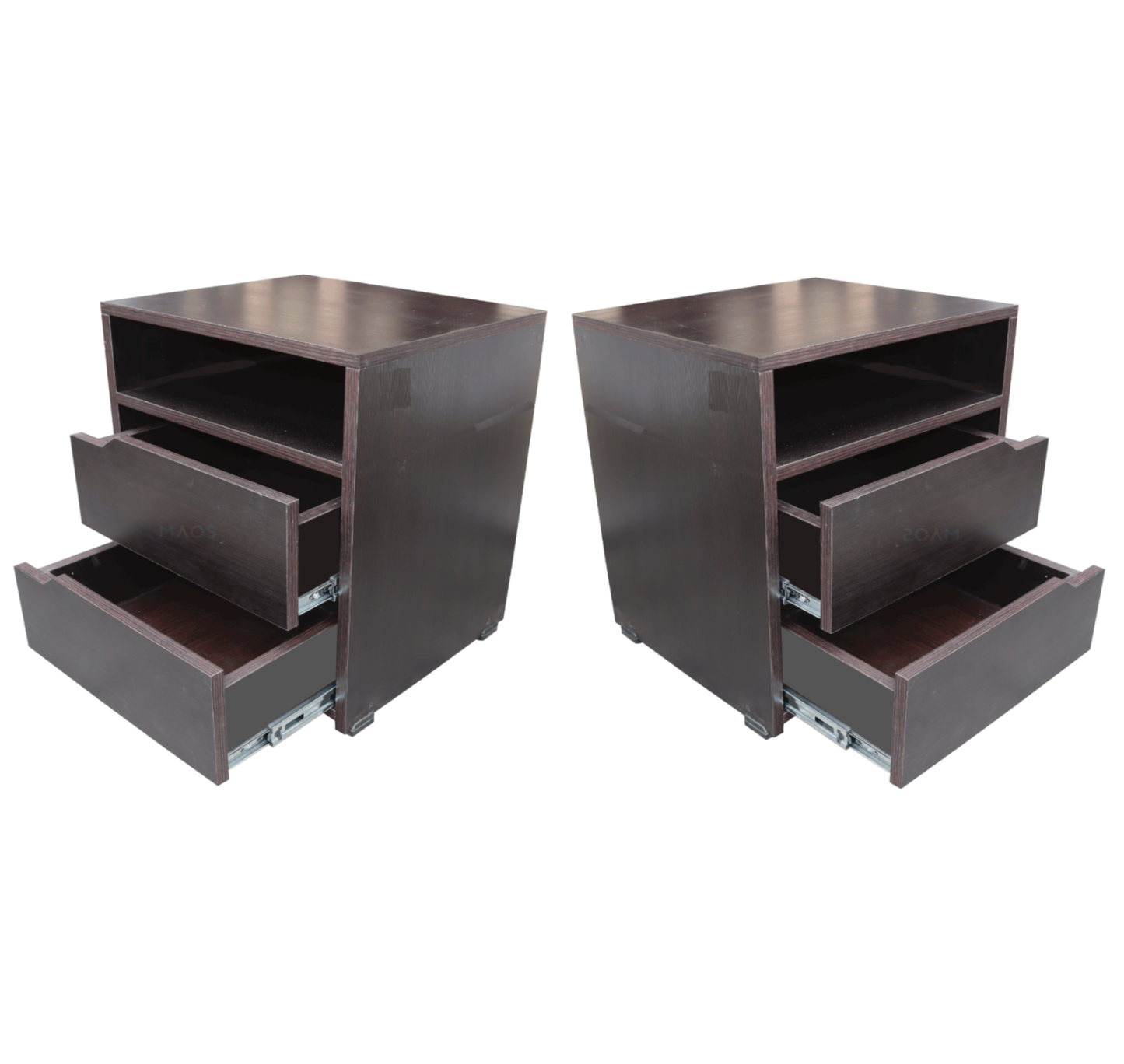 Mesa De Noche Nochero 2 Cajones