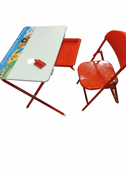 Pupitre Escritorio Plegable Para Niños Plastico