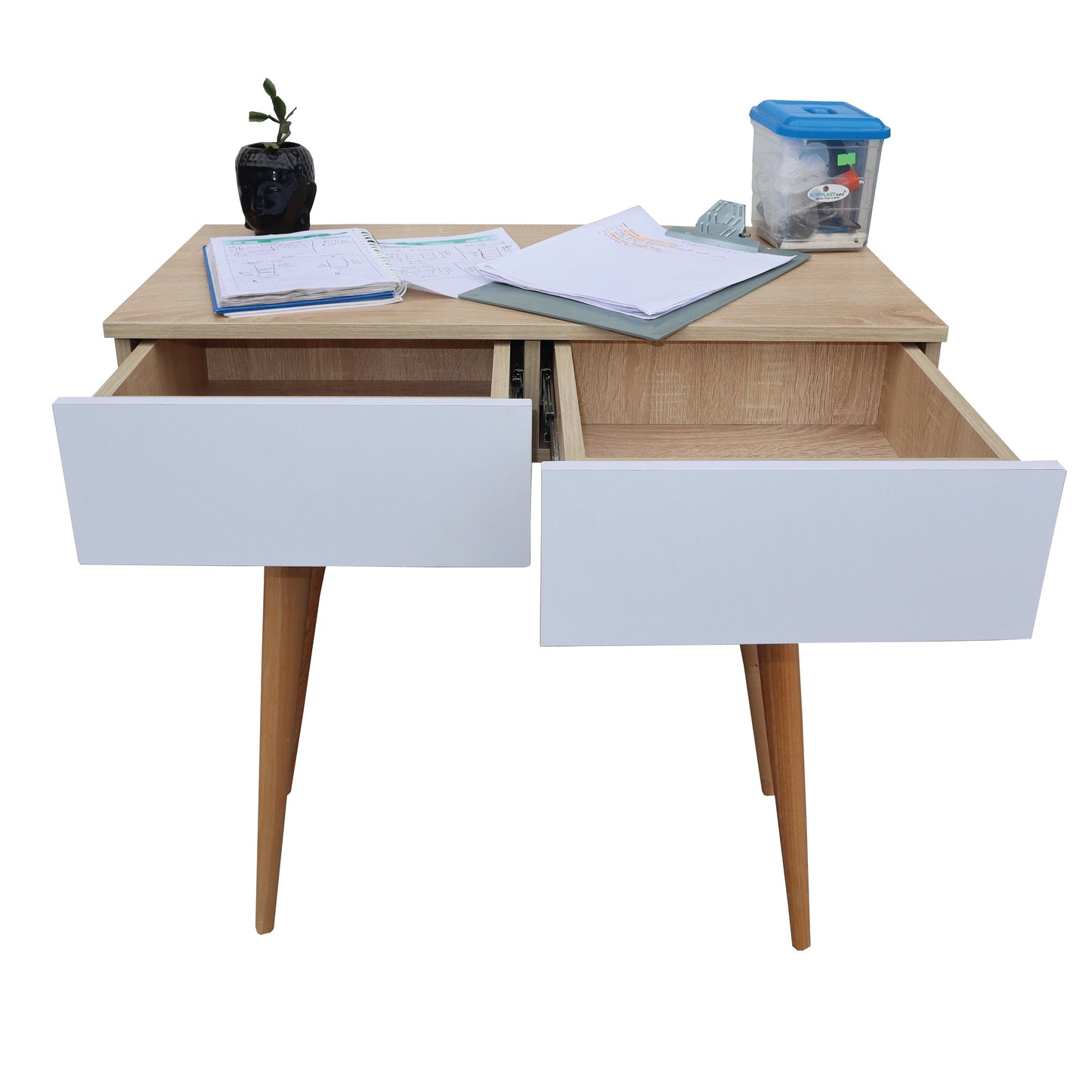 Escritorio Extensible de Madera Moderno