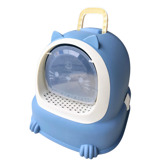 Arenera Ovalada para Gatos con Pala Incluida