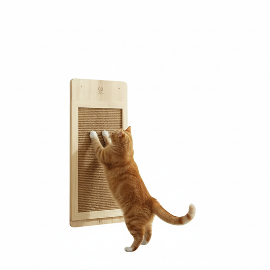 Rascador Acicalador En Pino Para Gatos