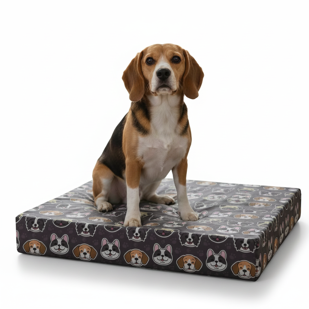 Colchoneta Para Perro Antifluido Con Cremallera