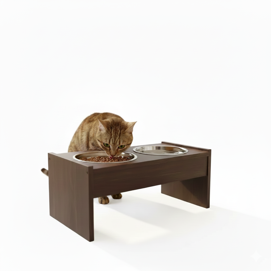 Mueble Comedero Bebedero Para Perros