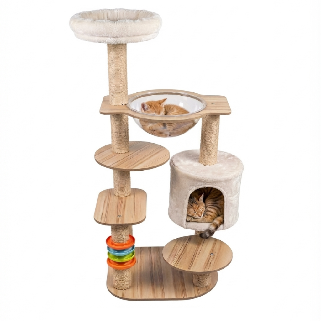 Gimnasio Torre Rascadora Para Gatos Zuri Desarmable