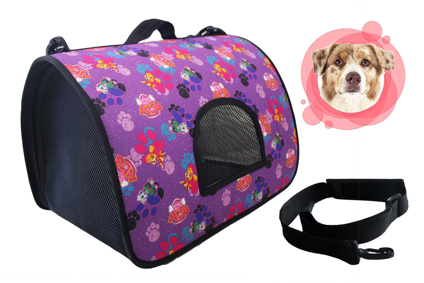 Guacal Cargador De Tela Para Perro o Gato Pequeño