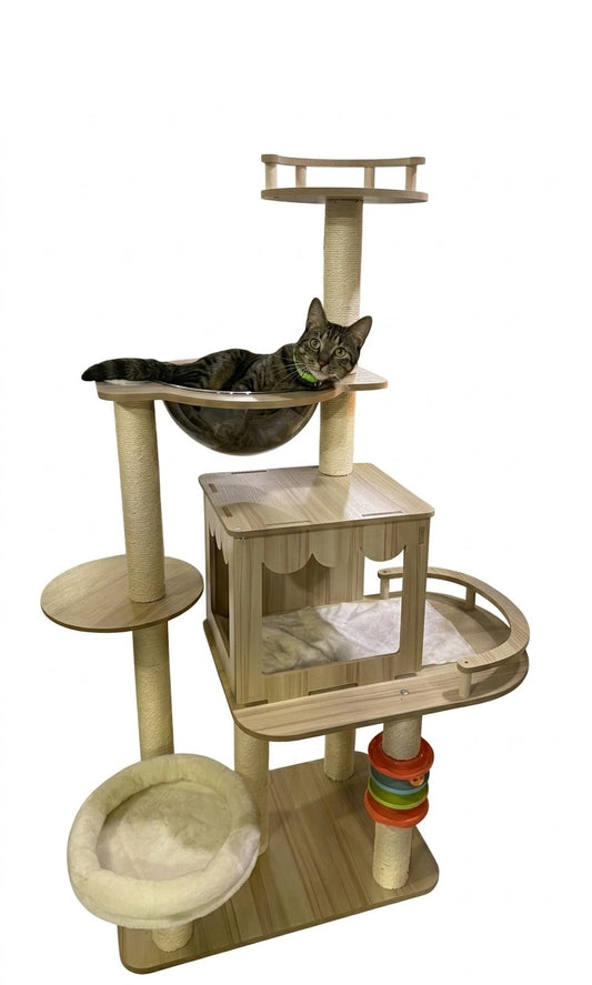 Gimnasio Arbol Para Gatos Desarmable Kova