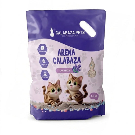 Arena Sanitaria Gato Aglomerante Con Bentonita Calabazas
