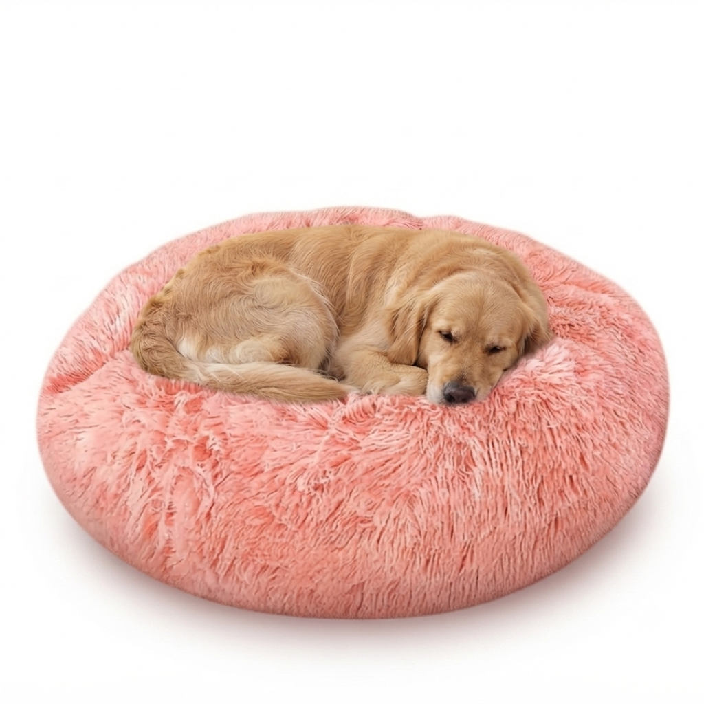 Cama Tipo Dona Para Mascotas Lavable