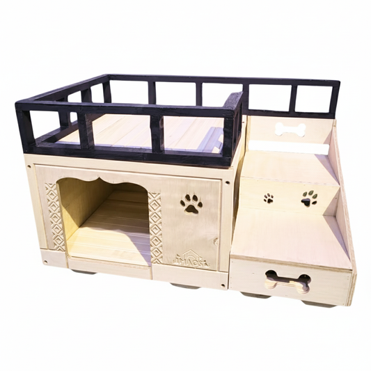 Casa Para Perro Pequeño De Terraza