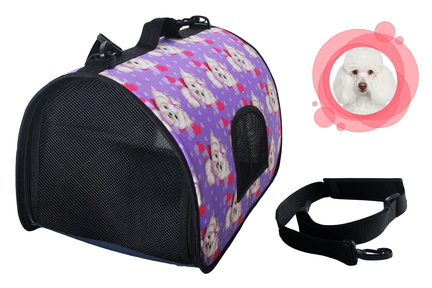 Guacal Cargador De Tela Para Perro o Gato Pequeño