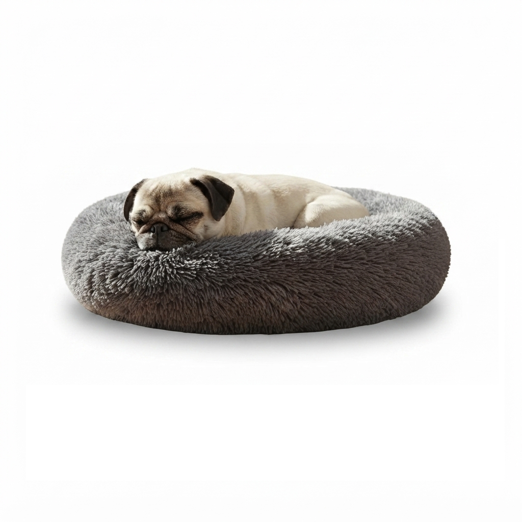Cama Tipo Dona Para Mascotas Lavable