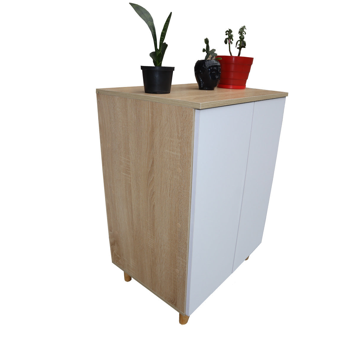 Mueble Organizador Paris Patas En Madera