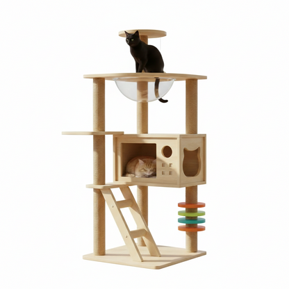 Gimnasio Arbol Para Gatos Desarmable Sakura