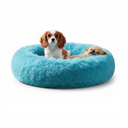 Cama Tipo Dona Para Mascotas Lavable