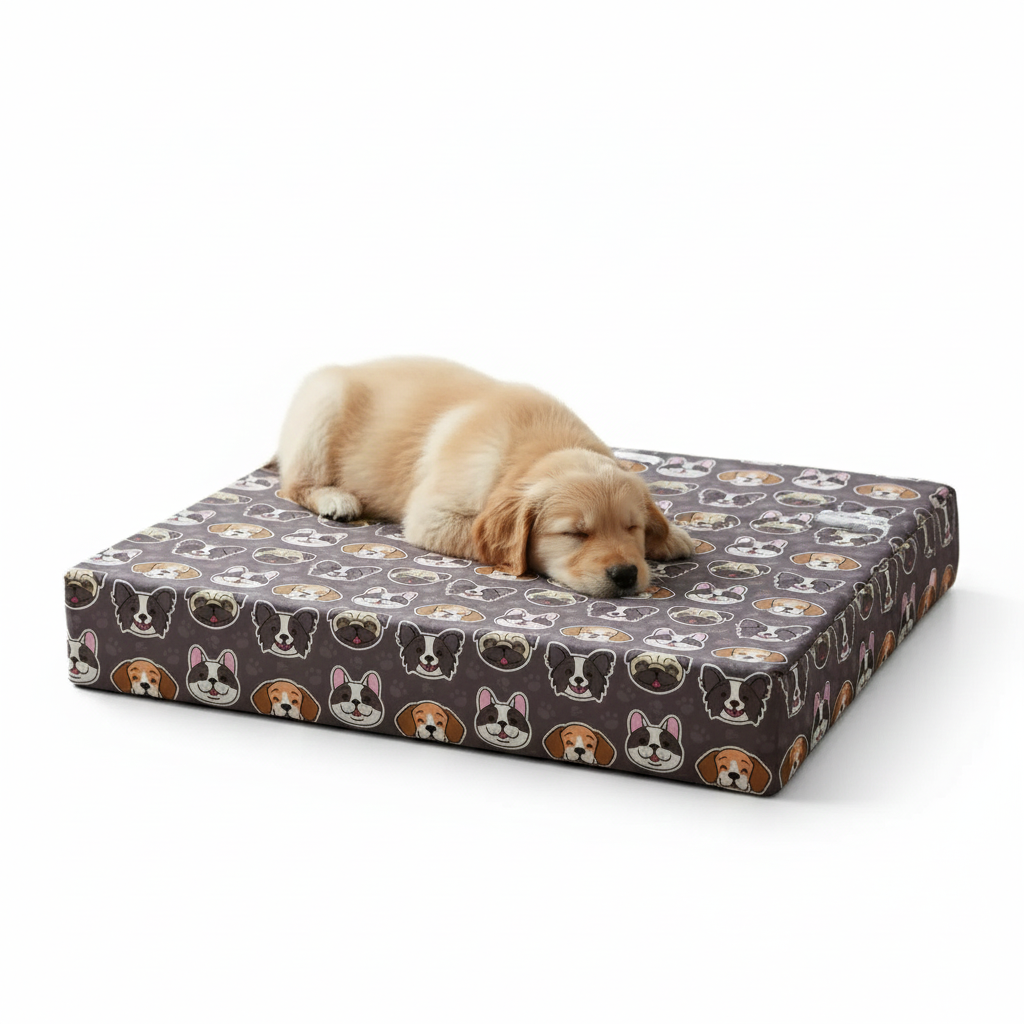 Colchoneta Para Perro Antifluido Con Cremallera