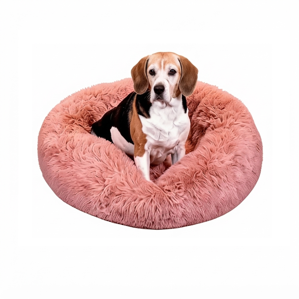 Cama Tipo Dona Para Mascotas Lavable