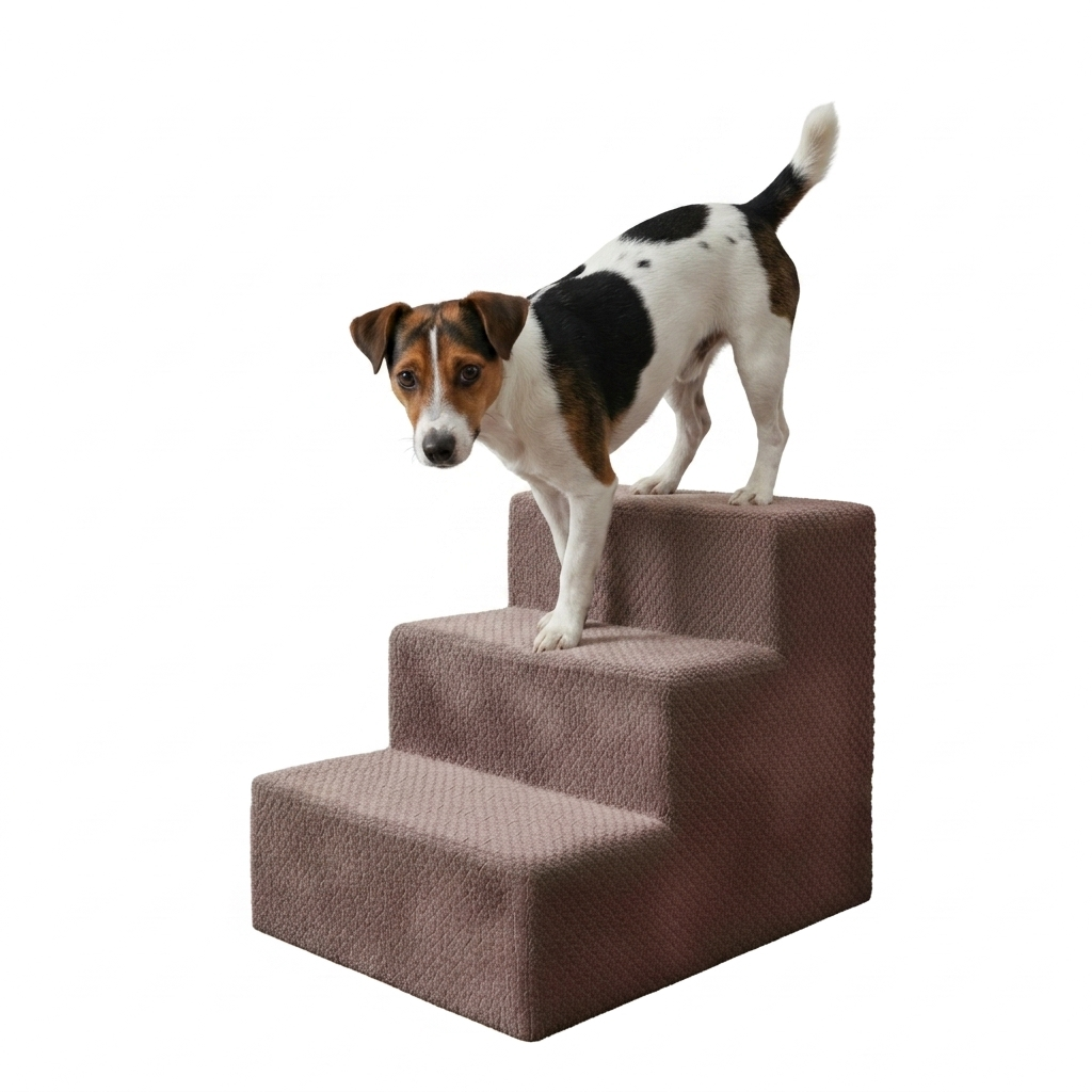 Escalera Para Perros En Madera